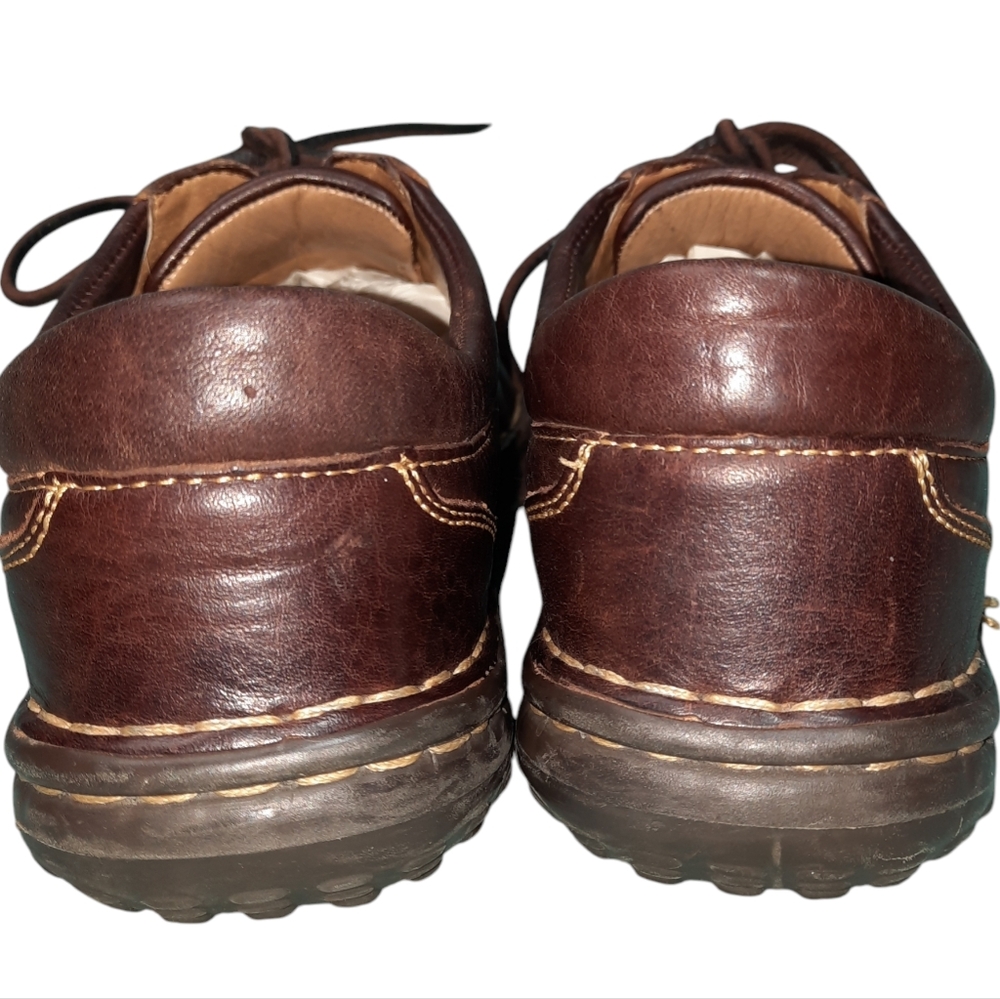Born Crown Ravine Brown Leather Rugged Casual Oxford Shoes SZ 9 - Picture 5 of 13